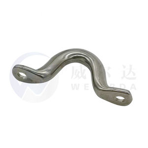 Plaques <span class=keywords><strong>de</strong></span> fixation en acier inoxydable poli miroir pour kayaks, bateaux, canoës et boucles <span class=keywords><strong>de</strong></span> <span class=keywords><strong>pied</strong></span> (Footman Loops) - Product Image 5