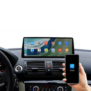 Écran radio CarPlay d'origine pour <span class=keywords><strong>BMW</strong></span> Série <span class=keywords><strong>1</strong></span> <span class=keywords><strong>E87</strong></span> CIC <span class=keywords><strong>2008</strong></span>-2011 avec fonction de rétroprojection sans fil Hi Car - Product Image 1
