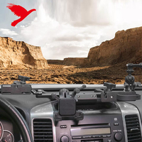 Accessoires de voiture Console centrale Fabrication Kit de support modulaire pour tableau de bord pour Toyota Land Cruiser Prado LC120 2003-2009