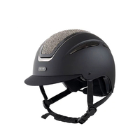 HORSELEADERXRIF Casque équestre réglable unisexe Chapeau d'équitation co-marqué Ensemble d'équipement Accessoire