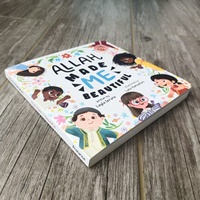 Impression personnalisée de livres cartonnés pour enfants avec miroir