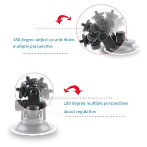 मिनी सक्शन कप कार डीवीआर माउंट धारक चूसने वाला ब्रैकेट डीवीआर कैमरा