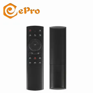 Télécommande vocale sans fil, modèle G 20, 2.4G, détection gyroscopique, clavier d'apprentissage IR, pour PC, TV Box, G20s