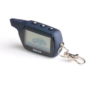 <span class=keywords><strong>Porte</strong></span>-clés Anti-vol de voiture, 2 voies, A6 + A61, télécommande LCD, système d'alarme de voiture bidirectionnel - Product Image 1