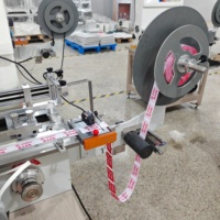 JINGDA Automatic Label Cut and Fold Machine for Satin Ribbon, Cotton Tape, Nylon Taffeta & Clothing Labels