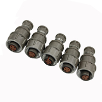 Conector estándar de Rusia 2PM14K4QA2 enchufe macho 2PM serie OD 4mm baquelita blindada + conector Circular aislante de fibra de vidrio