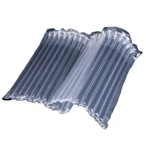 Embalaje exprés con bolsas de columna de aire para artículos frágiles, embalaje amortiguador para leche en polvo enlatada, bolsas de columna de aire anticaída