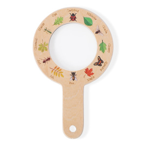 Jouet loupe en bois Montessori pour enfants, exploration de la <span class=keywords><strong>nature</strong></span> en plein air, jouet éducatif - Product Image 6