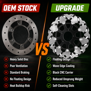 Rotor de disque de frein avant de moto personnalisé de 320mm pour Suzuki <span class=keywords><strong>GSXR</strong></span> 600 <span class=keywords><strong>750</strong></span> 1000 - Product Image 3