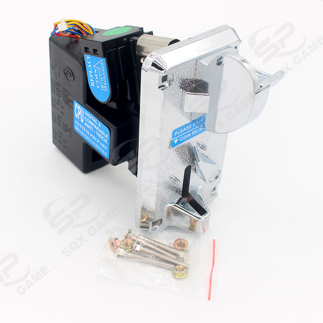 Africa Coin Selector Manufacturer Low Price Wholesale Electronic 633 Multi Vending Machine Coin Acceptor for Mario Game Machine