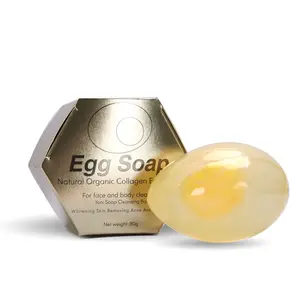 Wholesale Egg Soap Handmade Soap Full Body Collagen Intimate Soap 80g