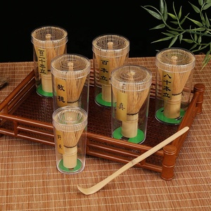 Accesorios de <span class=keywords><strong>Cocina</strong></span> con Logotipo Personalizado, Batidor de Té Verde Matcha, Utensilios para Té, Batidor de Té Chasen de Bambú para Ceremonia Japonesa - Product Image 3