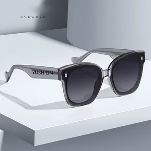 Высококачественные поляризационные солнцезащитные очки с металлическим логотипом