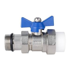 Vente directe d'usine, manomètres en laiton nickelé, collecteurs CVC, vannes à bille d'entrée/sortie pour vanne de chauffage au sol - Product Image 2