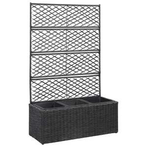 Promozione all'ingrosso vimini Rattan Indoor Outdoor Patio giardino <span class=keywords><strong>cortile</strong></span> <span class=keywords><strong>vaso</strong></span> di fiori <span class=keywords><strong>piante</strong></span> stand - Product Image 4