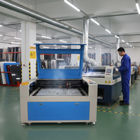 Équipement laser numérique automatique de marquage au CO2 pour textiles, bois MDF, plastique et papier