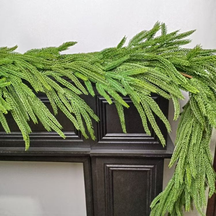 christmas decorations pine garland