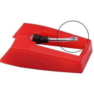 Aguja de repuesto Universal roja para tocadiscos de vinilo, cartucho de alta fidelidad, herramienta accesoria de audio - Product Image 4