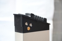 Caja de Batería Oculta para Bicicleta Eléctrica ALX107, 36V-72V 18650/21700, Aleación de Aluminio de Alta Calidad + ABS/PC Reforzado, Absorción de Impactos, Personalizable
