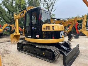 Mini-excavatrice d'occasion 8 tonnes CAT 308C 308Ccr Qualité japonaise Caterpillar Conception compacte avec godet Certifiée CE Vente chaude - Product Image 2