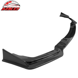 Pour Infiniti Q50 modèle Sport 2014-2017, kit carrosserie de haute qualité en fibre de carbone imprimée, lèvre de pare-chocs avant 3 pièces - Product Image 4