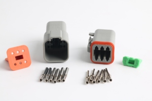 CHENF DT Serie Duits verzegelde stekkerdoos 2P 3P 4P 6P 8P 12-pins afdichting thermoplastische behuizing toepasbaar op industriële apparatuur vrachtwagens - Product Image 3