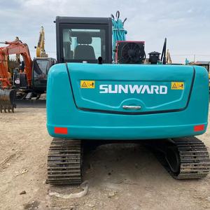 Excavatrice sur chenilles Sunward SWE90e d'occasion à prix avantageux, 9 tonnes, parfaitement fonctionnelle, d'occasion - Product Image 4