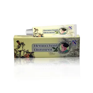 KONMON Logo Salep wasir Herbal Tiongkok alami Kesehatan Tubuh disesuaikan CE Putih MSDS Medicina China Aceite Paste 2 tahun