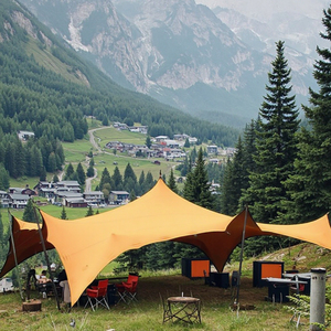 Carpa Extensible para Exteriores de 15x10m, Resistente a los Rayos UV e Impermeable, con Cubierta de Poliéster y Estructura de Aluminio - Product Image 1