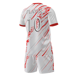 Ystar カスタム 大人用 チームナンバー入り サッカーユニフォーム ユニセックス オールシーズン UVカット 抗菌 速乾 通気性 半袖 100% - Product Image 6