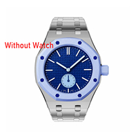 Correa de Acero Inoxidable de Lujo Lionorm para Reloj de Bolsillo Swatch Royal Pop, Conversión de Corona a las 3 en Punto, Kit de Modificación Savonnette