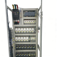 Panel de Control PLC Industrial con VFD Siemens S7-1200 CPU, PLC con Certificación CE, Programación RS485 PAC para Equipos de Filtración de Aire