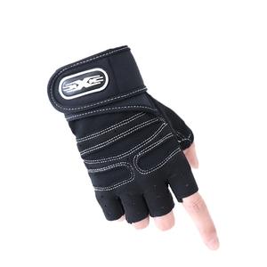 Gants de fitness demi-doigts Ztc411 en maille avec support de poignet pour musculation, unisexe, taille M-L-XL - Product Image 3