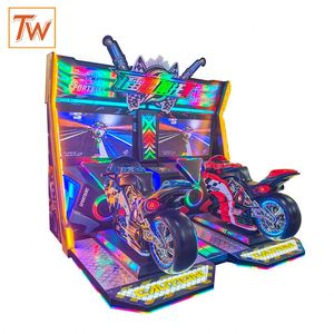 Simulateur de course d'arcade en métal à monnayeur, machine de jeu de simulation de conduite de haute qualité à vendre - Product Image 3