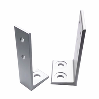 Fixations pour meubles et chaises de table, supports métalliques à angle droit de 90 degrés, acier inoxydable/acier/fer