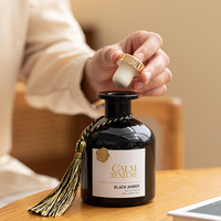 Ornements d'aromathérapie en rotin sans flamme, parfum longue durée pour désodorisation intérieure, utilisation en toilettes, coffret cadeau en gros