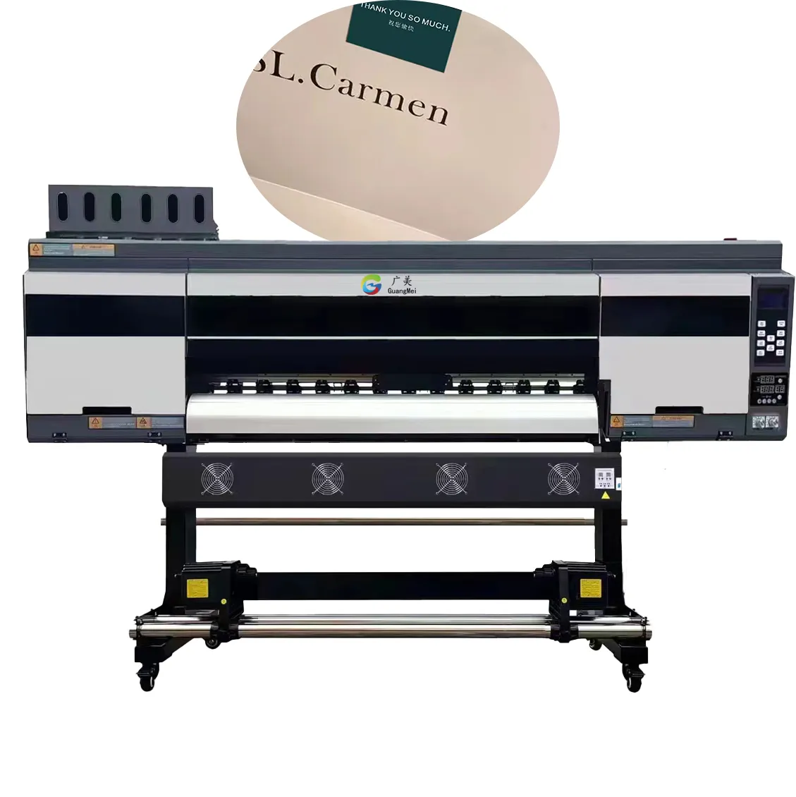 A buon mercato I1600 testa I3200 Eco solvente stampante portatile a getto d'inchiostro Plotter valore macchina da stampa 1.6m/1.8m-