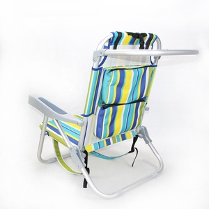Meilleur fauteuil de plage pliable en aluminium robuste et confortable, grande capacité, pour extérieur, parc et école - Product Image 5