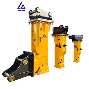 Silent Type Sb30 Sb40 Sb43 Customized Demolition Road Pile Hammer For Excavator