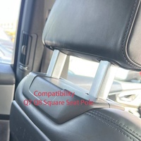 Système de divertissement de siège arrière de voiture Android 12 ultra-mince 13.3 "écran spécial pour AUDI Q7 Q8 travail USB Wifi 1080P miroir de téléphone
