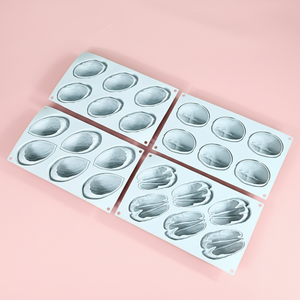 Molde de Silicona para Pastel de Pistacho y Nuez Pecana, Molde para Café, Almendras y Chocolate, Apto para Horno, Resistente al Calor 3D, Apto para Lavavajillas - Product Image 4