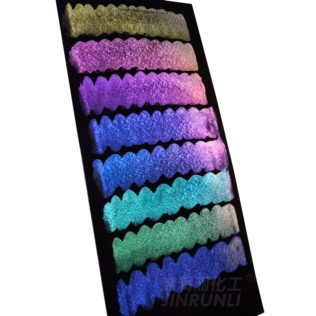 Cosmetic/ Industry Grade Color Shifting Watercolor Double Chrome Pigments Waterproof Eye Shadow Powder Dry Pearlescent Pigment