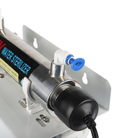 Miniq-machine de purification d'eau, avec robinet en acier UV, 3 étapes