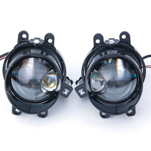 Luces de Parachoques Inferiores, LED Amarillo <span class=keywords><strong>Dorado</strong></span>, Proyector Láser de Niebla de 3 Pulgadas y 50W para Automóvil - Product Image 2
