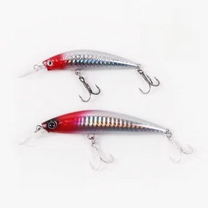 Leurre <span class=keywords><strong>Minnow</strong></span> Artificiel Longue Portée à Coulée Rapide avec Plomb Laser pour Topmouth Culter et <span class=keywords><strong>Black</strong></span> Bass, Grande <span class=keywords><strong>Taille</strong></span> Jinuo, Trois Hameçons - Product Image 5