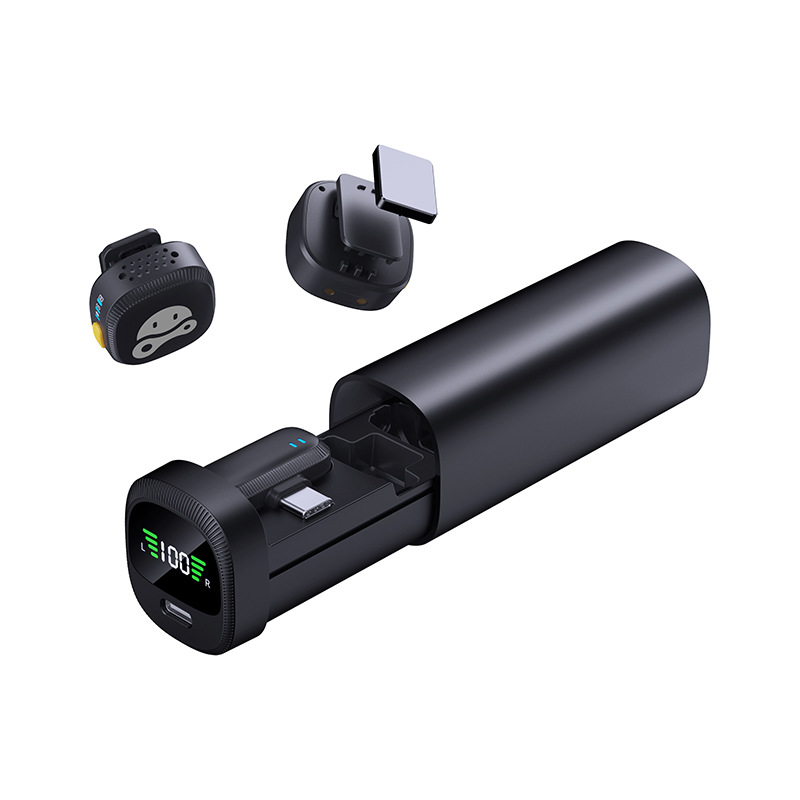 M42 Wireless Lavalier Microphone Kit | Noise Reduction Clip-On Mic with Audio Interface for Live Streaming, Podcast &amp; Video Recording