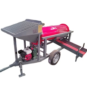 5-10tph mobil trommel altın yıkama tesisi küçük spiral çamaşır konsantratörü makinesi fiyat uygun - Product Image 3