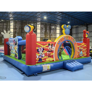 Château gonflable commercial <span class=keywords><strong>Mickey</strong></span> à thème <span class=keywords><strong>dessin</strong></span> <span class=keywords><strong>animé</strong></span> pour événements intérieurs et extérieurs - Product Image 2
