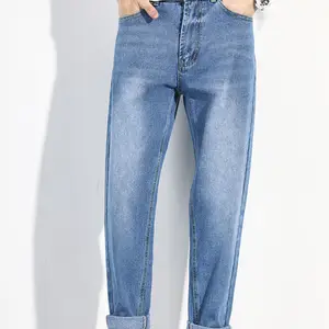 Di alta qualità eco tessile di canapa del cotone dei jeans affusolati pantaloni all'ingrosso