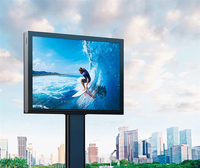 Écran LED publicitaire extérieur double face Yake HD étanche P5 P8 P10, affichage LED couleur pleine résolution fixe